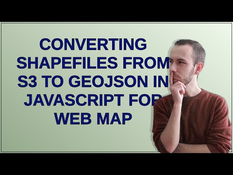 Gis: Converting shapefiles from S3 to GeoJSON in JavaScript for web map