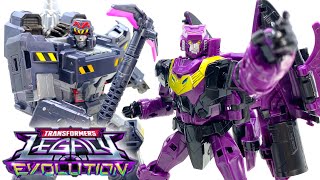 Transformers LEGACY Evolution RISE OF TYRANNY 2-Pack MINER MEGATRON &amp; SENATOR RATBAT Review