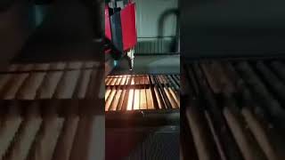 DNE LASER D-SOAR PLUS-G 20000W Fiber Laser Cutting Machine, Air cutting on 10mm MS