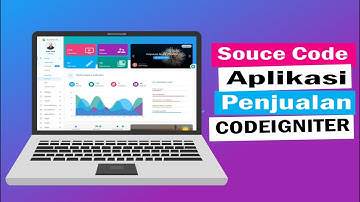 Source Code Aplikasi Penjualan dengan CodeIgniter