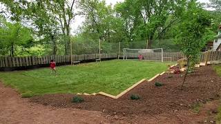 Backyard Soccer practice field