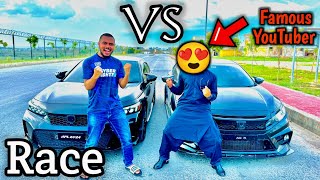 Famous YouTuber K Sath Car Race 😍