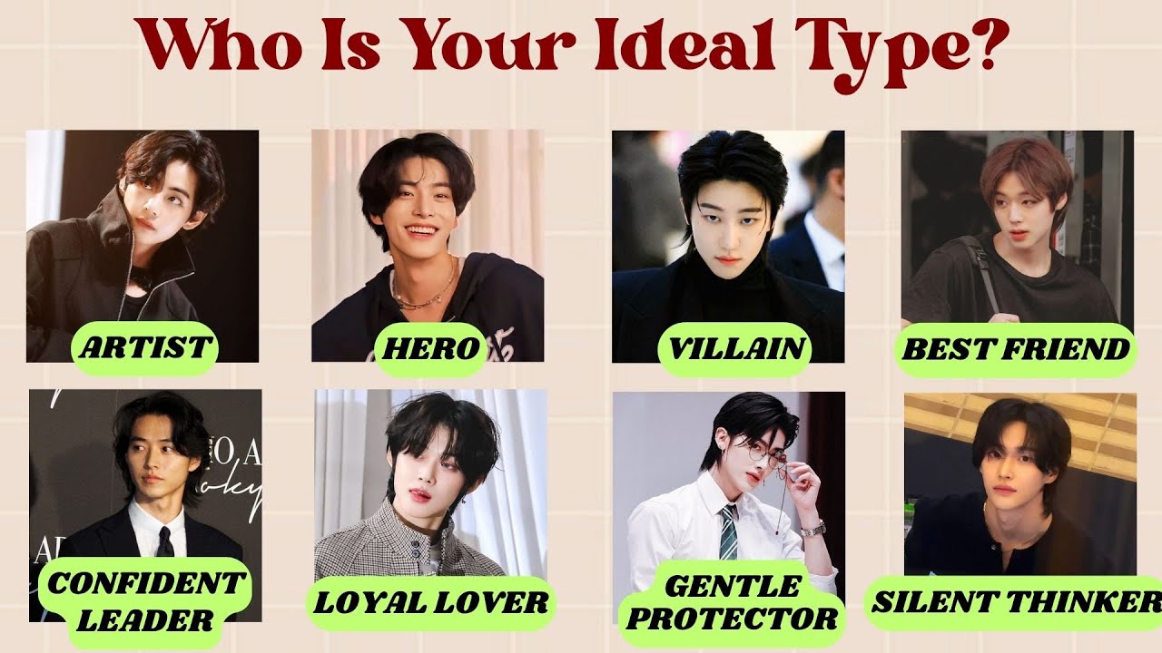 Who Is Your Ideal Type? 💘 | Love Personality Quiz Game | 