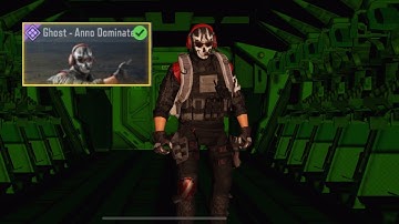 New *FREE GHOST - ANNO DOMINATE* skin in codm | #codm #codmobile