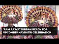 ‘Ram Rajya’ turban featuring PM Modi, Chandrayaan-3 ready for Navratri celebration in Gandhinagar