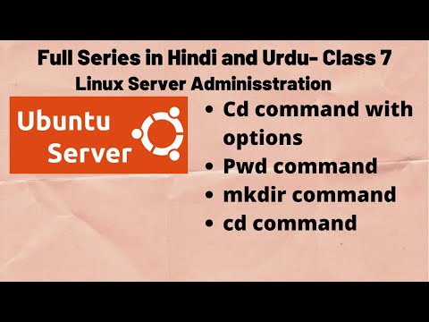 Linux Basic Commands part2 | Linux tutorials for beginners in HINDI | Urdu 2022