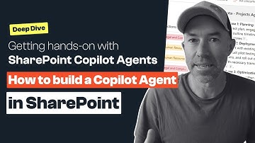 Better than SharePoint Search - Build a Copilot Agent in SharePoint