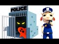 Johny Police Jail Playhouse Toy | How to put a ghost in jail | Dolly and Friends Cartoon