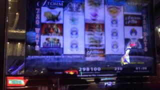 Playing Siberian Storm Slot Machine During The Cosmopolitan Slot Machine Tournament