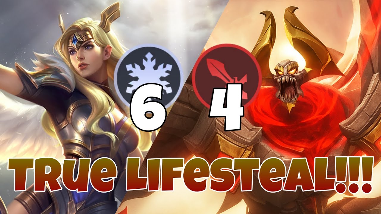6 NORTHERN VALE + 4 WEAPON MASTER = TRUE LIFESTEAL!!! | Magic Chess: Go Go