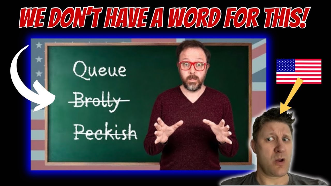 8 Words Americans Surprisingly Don’t Use | American Reacts | #Reaction #words #britishenglish