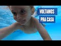 2 ANOS E APRENDEU A NADAR 😱 - DE VOLTA EM CASA - FLÁVIA CALINA