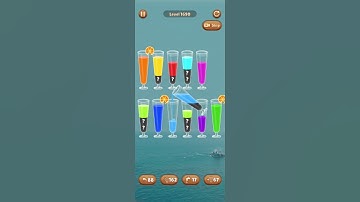 Water color sort level 1690 #androidgameplay #watersortpuzzle #shorts