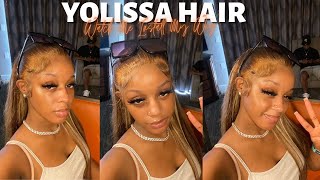 YOLISSA PRE COLORED BROWN HIGHLIGHTED WIG | THE BEST FALL WIG 🍂