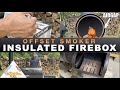 OFFSET SMOKER - INSULATED FIREBOX | How to insulate a firebox on a COS