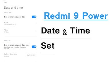 Redmi 9 Power Date & Time Set | Redmi 9 Power Me Date & Time Automatic Kaise Set Kare