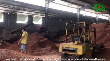 Dây chuyền than mùn cưa [CHẾ TẠO MÁY THIÊN AN]
