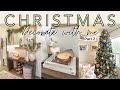 CHRISTMAS DECORATE WITH ME | Entryway Decor | Christmas Tree Decor | Part 2 | Christmas Decor Ideas