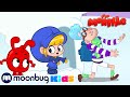 Building In The Snow + MORE Super Morphle and Mila Cartoons - MOONBUG KIDS - Superheroes