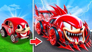 Upgrading KNUCKLES CARS In GTA 5!