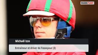 Michaël Izzo, entraîneur et driver de Fossoyeur (05/12 à Vincennes)