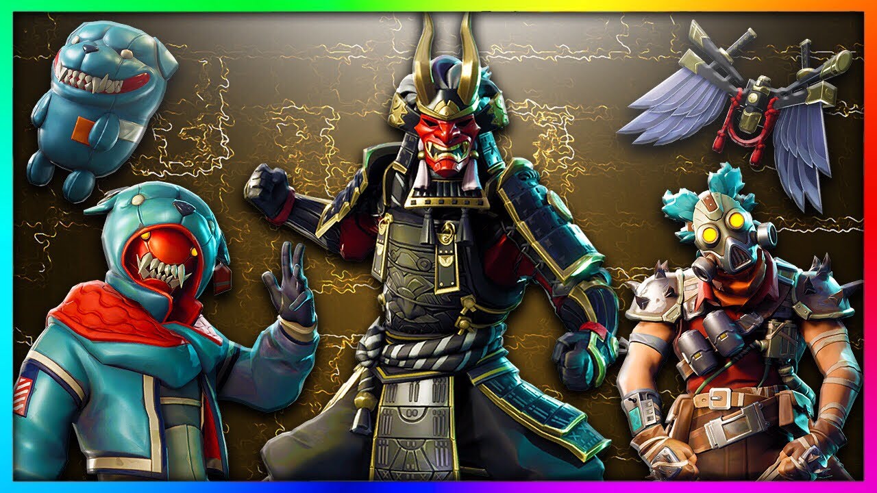 LEAKED "Shogun, Bladed Wings & Growler!" NEW Legendary Skins in Fortnite: Battle Royale SEASON 6!