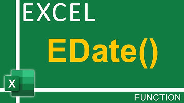 How To Use Excel EDate Function | Excel Tutorial for Everyone