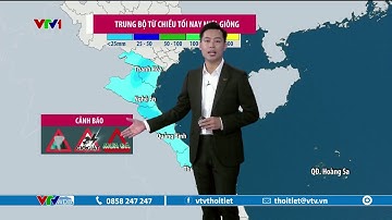 Dự báo thời tiết 12h30 - 25/3/2023 | Bắc Bộ và Trung Bộ cảnh báo mưa giông | VTVWDB