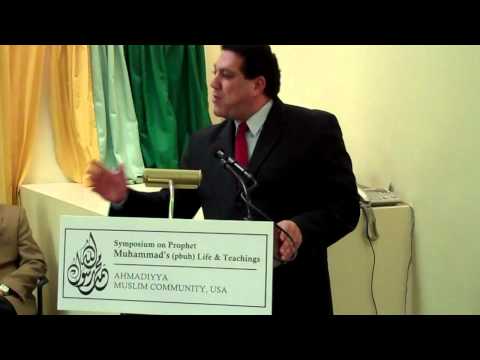 Anthony Mele speech- at Ahmadiyya Muslim Community...
