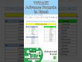 VSTACK formula in Excel #shorts #excel #dataanlysis #excelformulas #exceltips #exceltips #viral