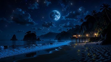 Just Listen For 10 Seconds And Fall Asleep Fast With Calming Sounds Of Ocean • Healing Sleep Music
