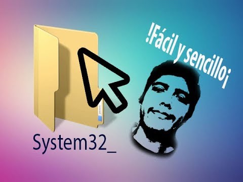 Video: Cómo Restaurar System32
