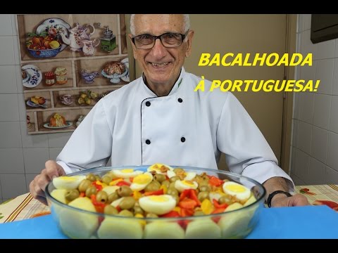 BACALHAU (RECEITA DE BACALHAU – BACALHOADA À PORTUGUESA!)