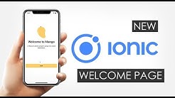 New Ionic 5 Angular 8 Welcome Page with Login, Sign Up and Home Tabs using Capacitor - Durasi: 43.01. 