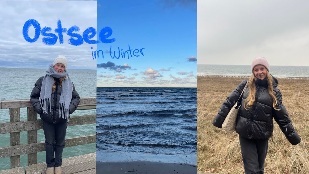 Ein paar Tage an der Ostsee | ganz viel spazieren, entspannen & Schnee 🌊🐚📖