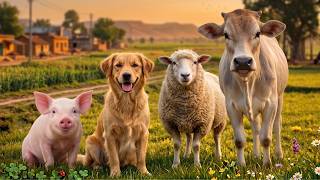 Animal Sounds for Kids | Cow Moo, Dog Bark, Cat Meow