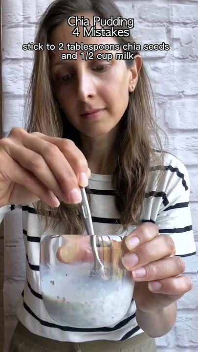 Chia Seed Pudding 4 Mistakes