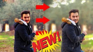 Photoshop CC Tutorial  Outdoor Portrait Editing & Blur Photo Background screenshot 5