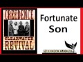 Creedence   fortunate son 