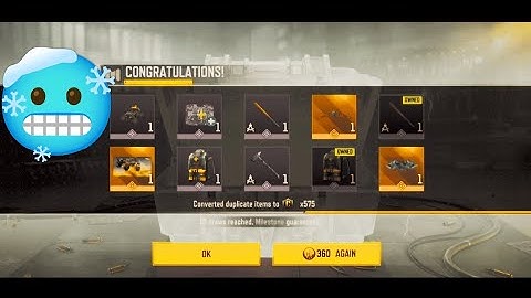 🥶 Opening 10 Dangerous Ride Legendary Crates CODMOBILE 2023