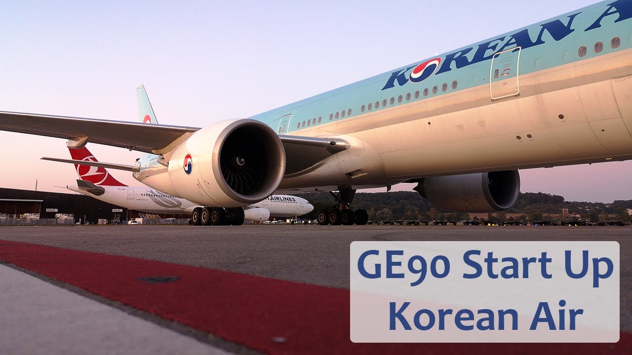 AMAZING SOUND - GE90 Start Up