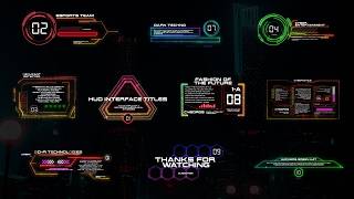 Free AI-Ready Futuristic Callouts Pack (AE, PR, DR, FCPX) — HUD Interface Titles