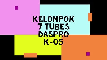 VIDEO TUBES DASAR PEMROGRAMAN IF1210 STEI ITB KELOMPOK 7 K-05