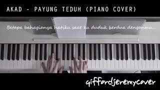 Akad - Payung Teduh ( Piano Cover ) chords