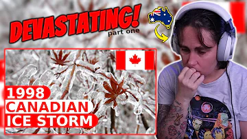 Part 1 - The Worst Natural Disaster, Canadian History (Ice Storm 1998) Australian Reacts |AussieTash