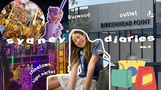 พากินตลาด Burwood chinatown, ช้อปปิ้ง outlet | Sydney Dairies ep.4