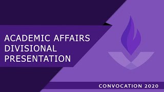 2020 Academic Affairs Divisional Meeting