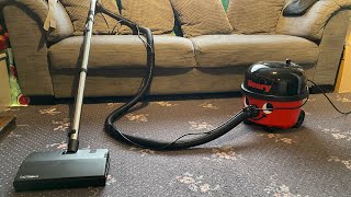 1993 Numatic Henry HVR200 Vacuum Cleaner  Overview & Demo: Featuring Optional Turbo Electric Head