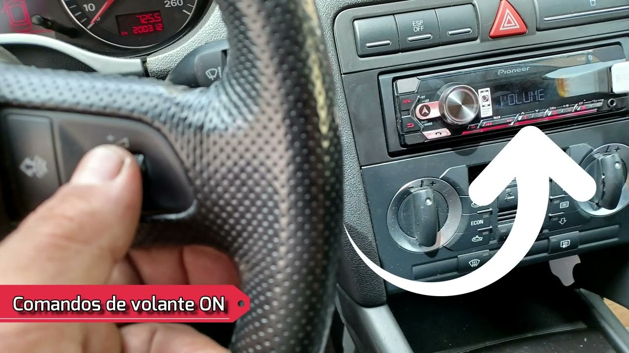 Radio 2 din Audi A3 8P Pioneer