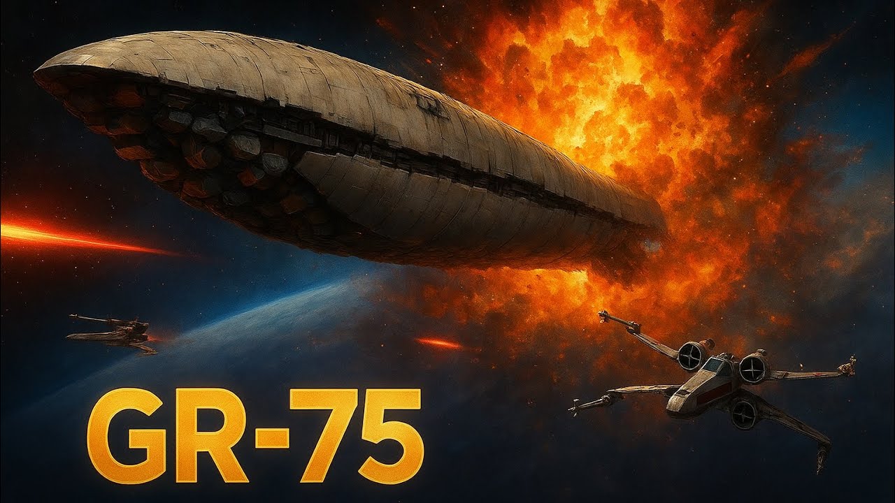 🚀 Loď GR-75 – tajemství transportní lodi Rebelů! | Star Wars 🌌✨